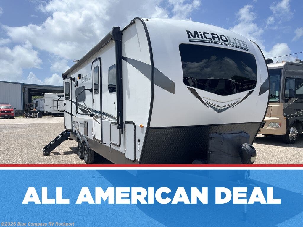 Used 2021 Forest River Flagstaff Micro Lite 25FBS available in Rockport, Texas