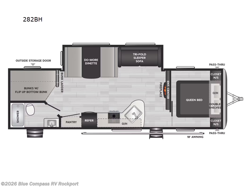 Used 2023 Keystone Springdale 282BH available in Rockport, Texas