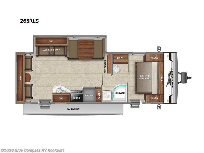 Used 2022 Jayco Jay Flight SLX 8 265RLS available in Rockport, Texas