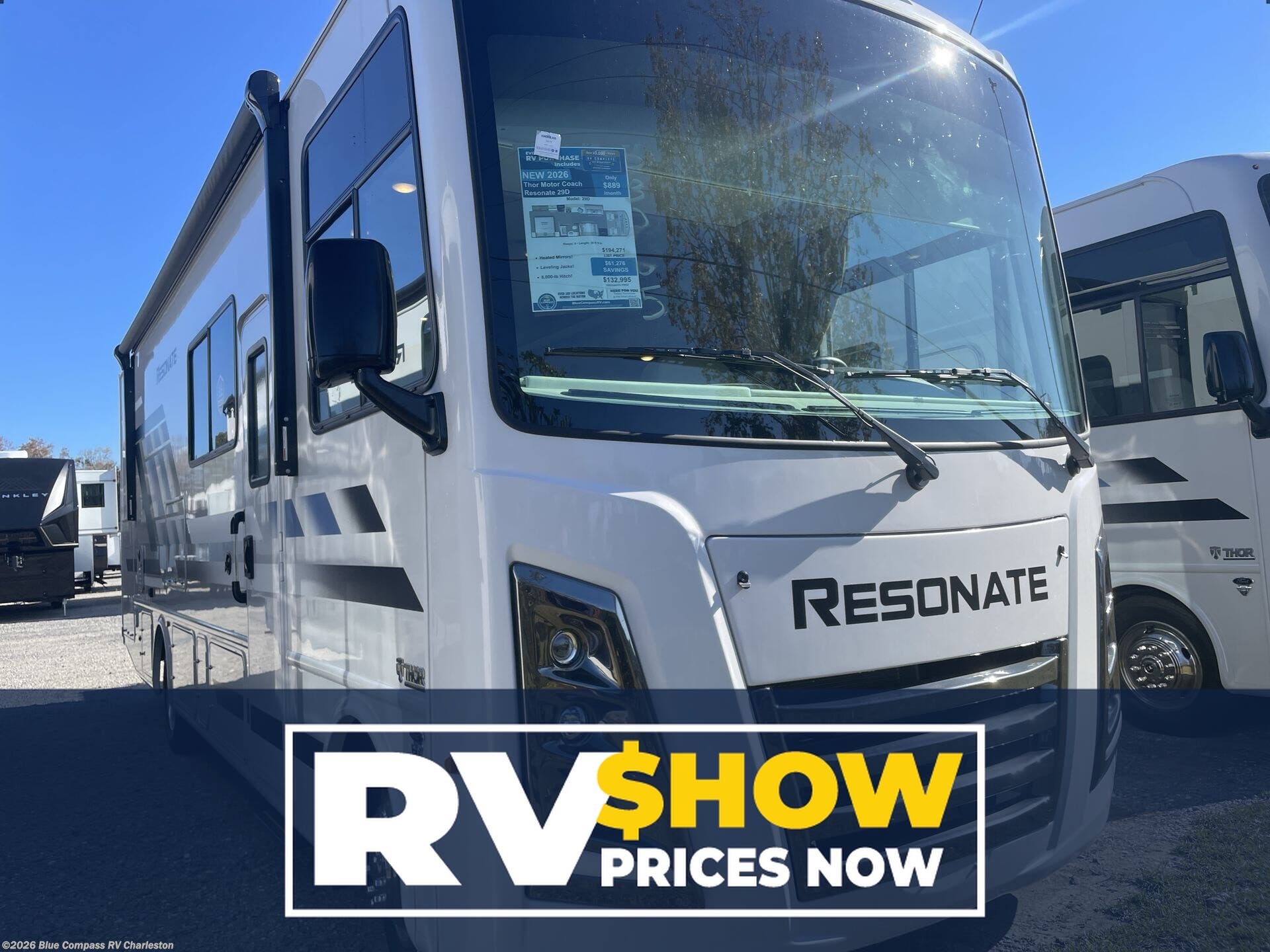 New 2026 Thor Motor Coach Resonate 29D available in Ladson, South Carolina