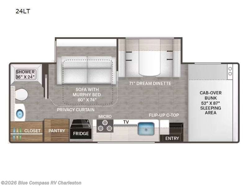 Used 2023 Thor Motor Coach Four Winds 24LT available in Ladson, South Carolina