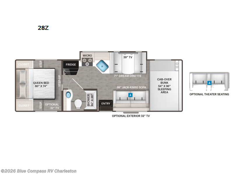 Used 2022 Thor Motor Coach Four Winds 28Z available in Ladson, South Carolina