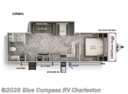 Used 2022 Forest River Wildwood Heritage Glen Hyper-Lyte 25RBHL available in Ladson, South Carolina