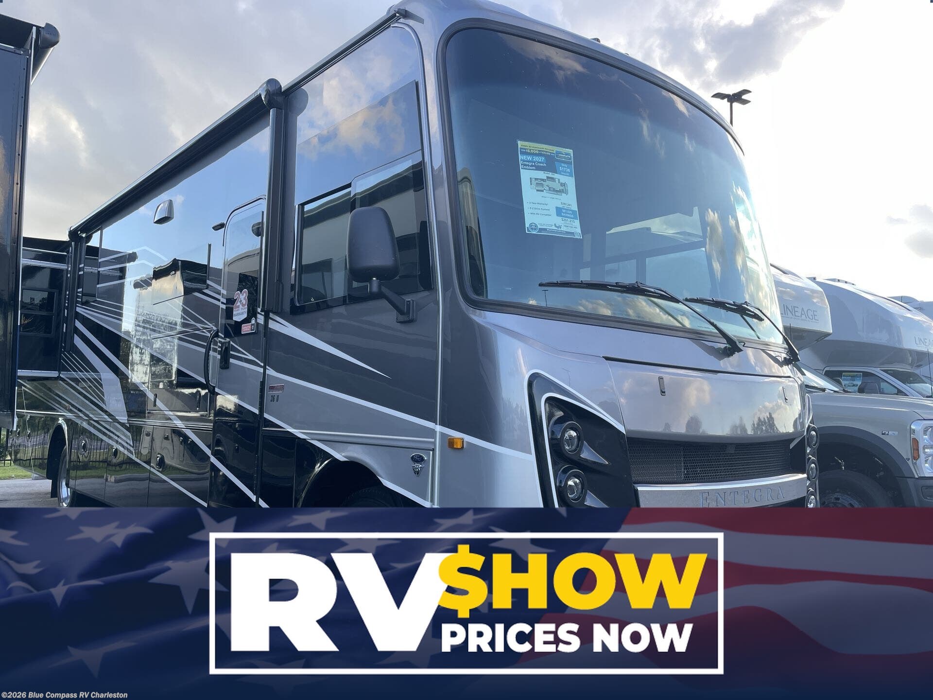 New 2027 Entegra Coach Emblem 36U available in Ladson, South Carolina
