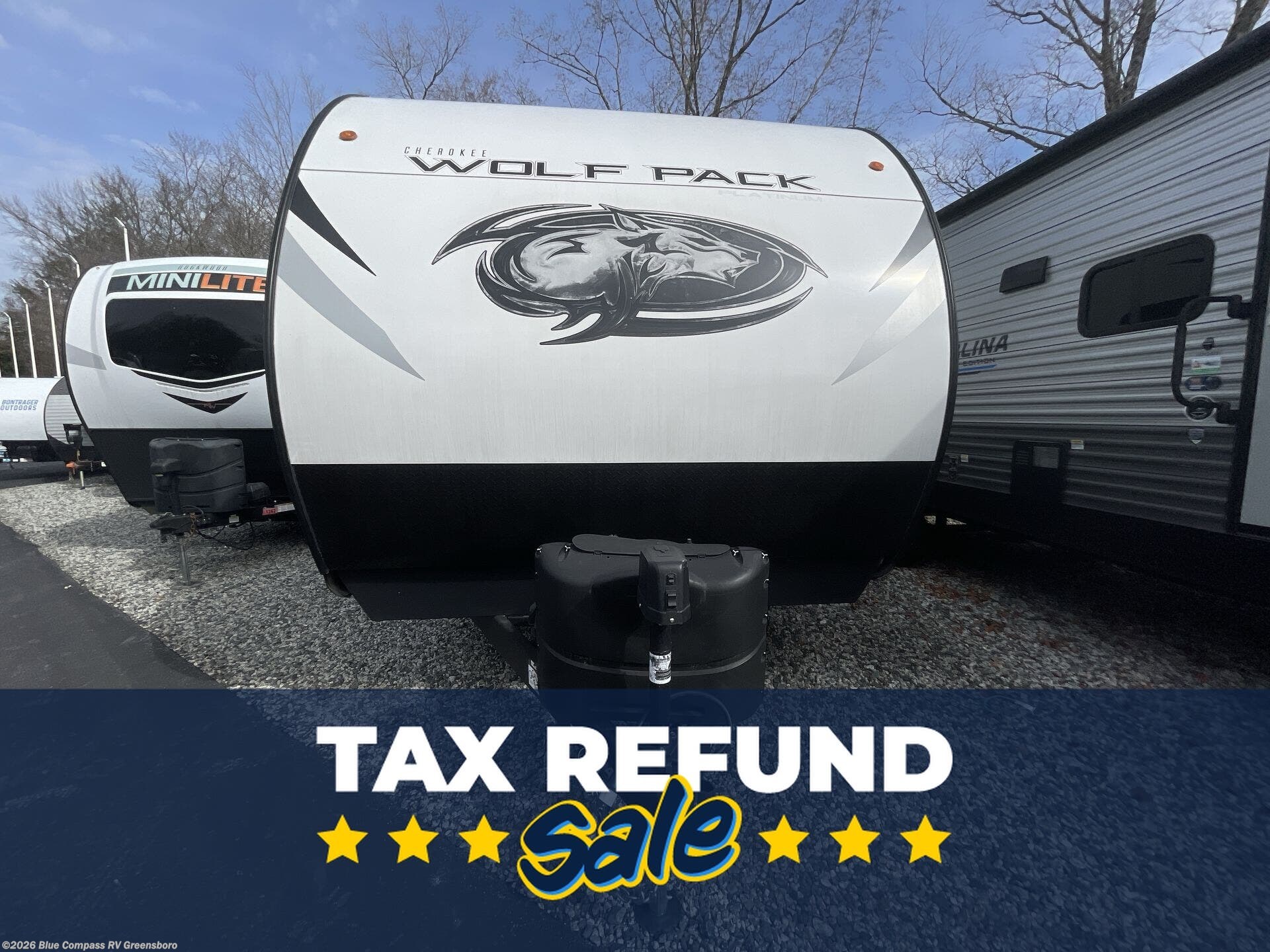 Used 2023 Forest River Cherokee Wolf Pack Gold 23GOLD15 available in Colfax, North Carolina