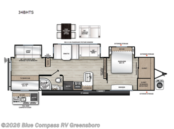 New 2026 Forest River Aurora 34BHTS available in Colfax, North Carolina