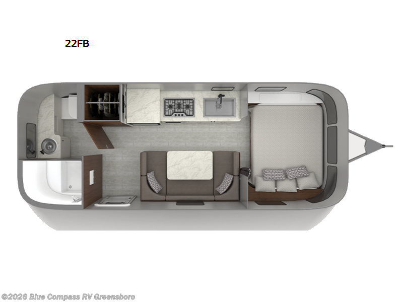 Used 2023 Airstream Caravel 22FB available in Colfax, North Carolina
