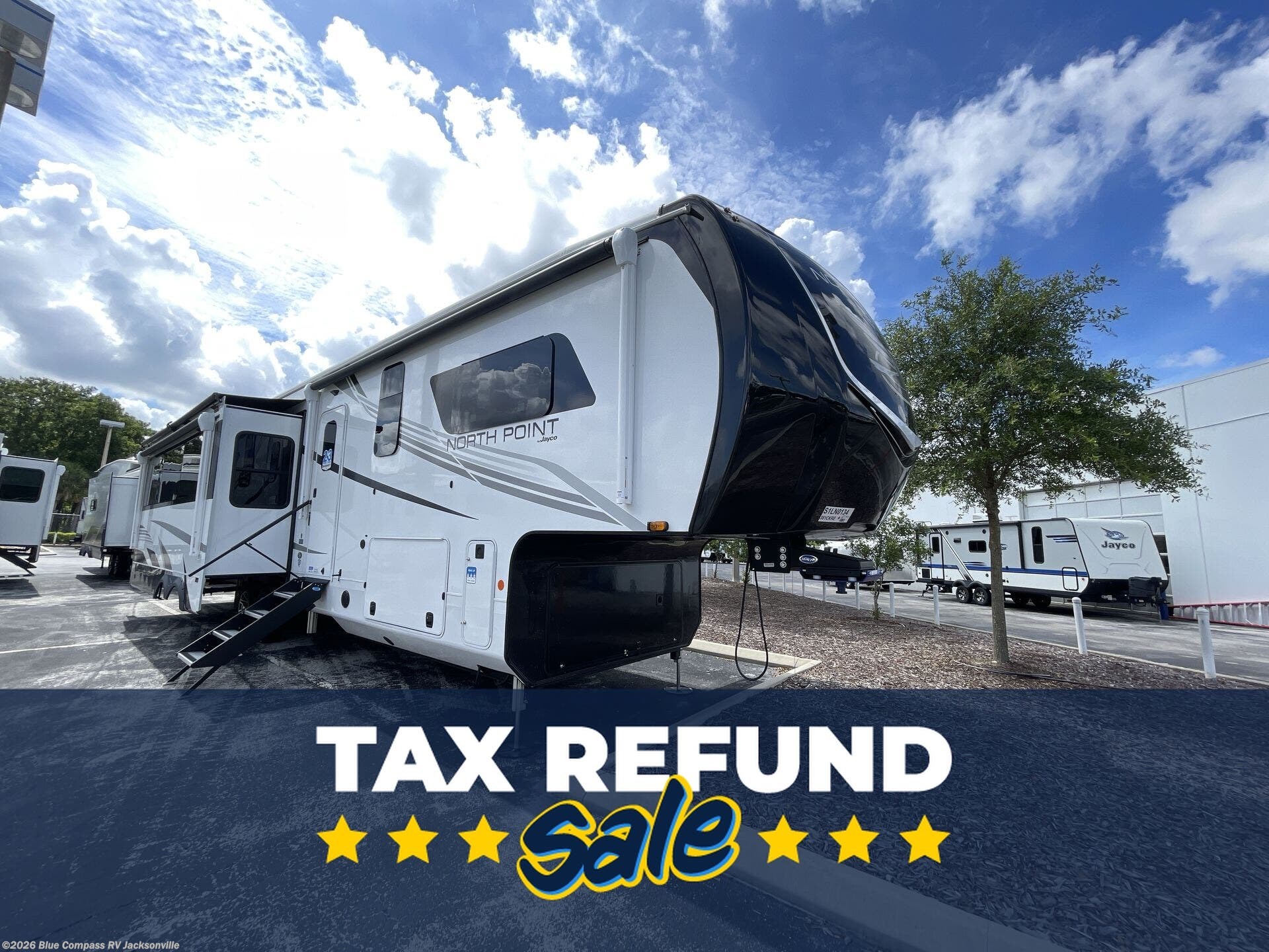 New 2025 Jayco North Point 381CKRE available in Jacksonville, Florida