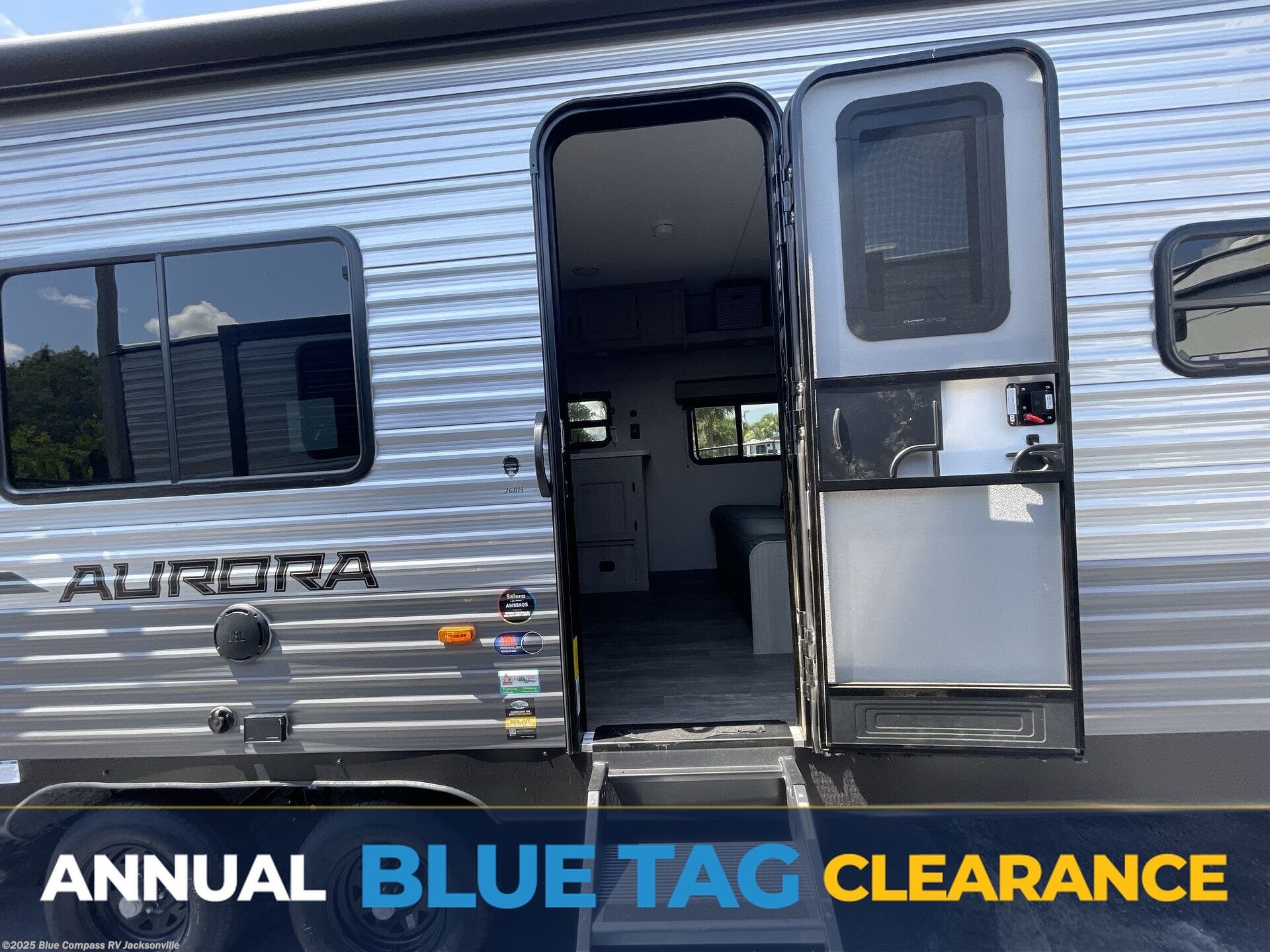 New 2025 Forest River Aurora Light 26BH available in Jacksonville, Florida