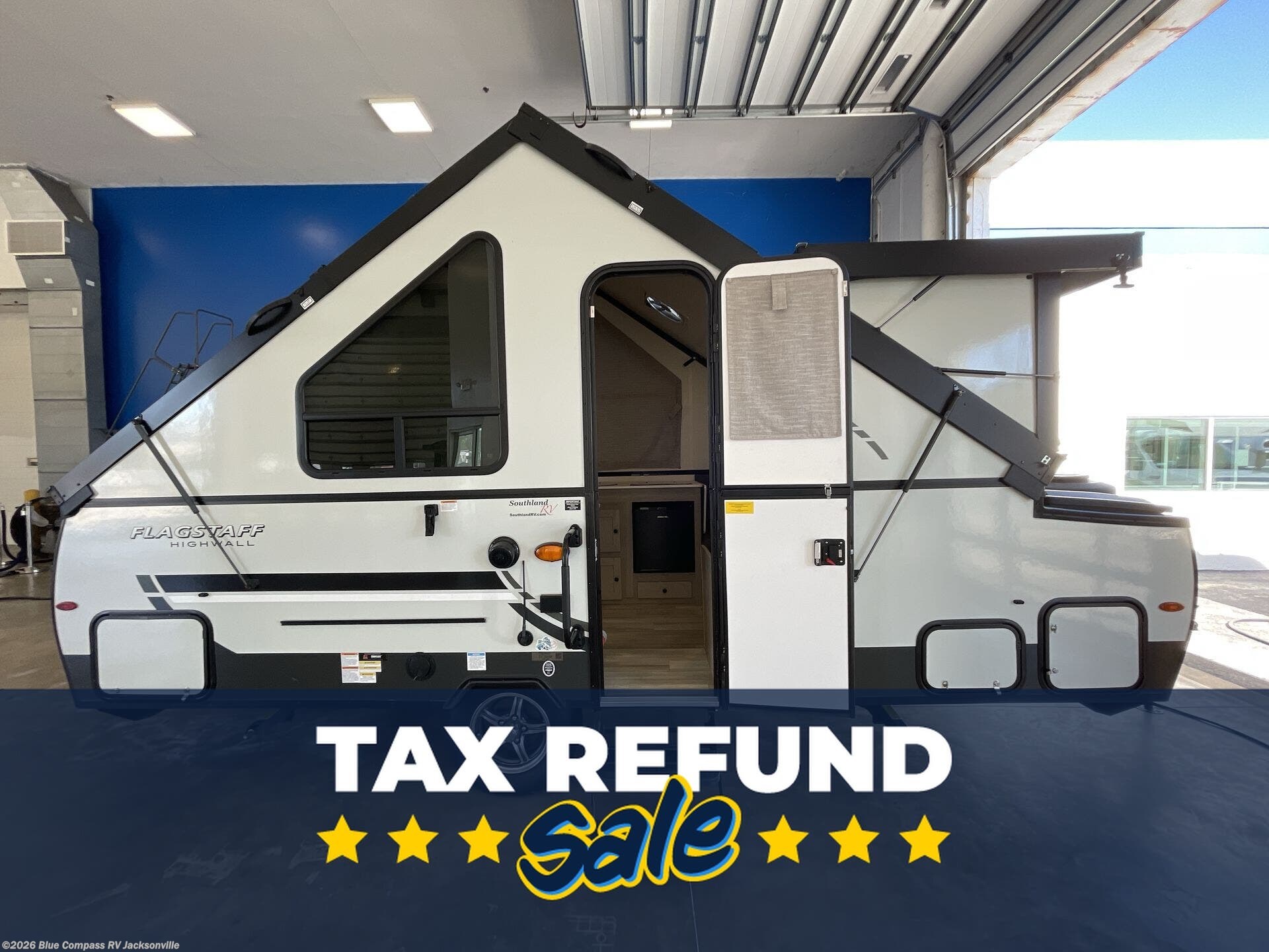 Used 2024 Forest River Flagstaff Hard Side High Wall Series T21TBHW available in Jacksonville, Florida