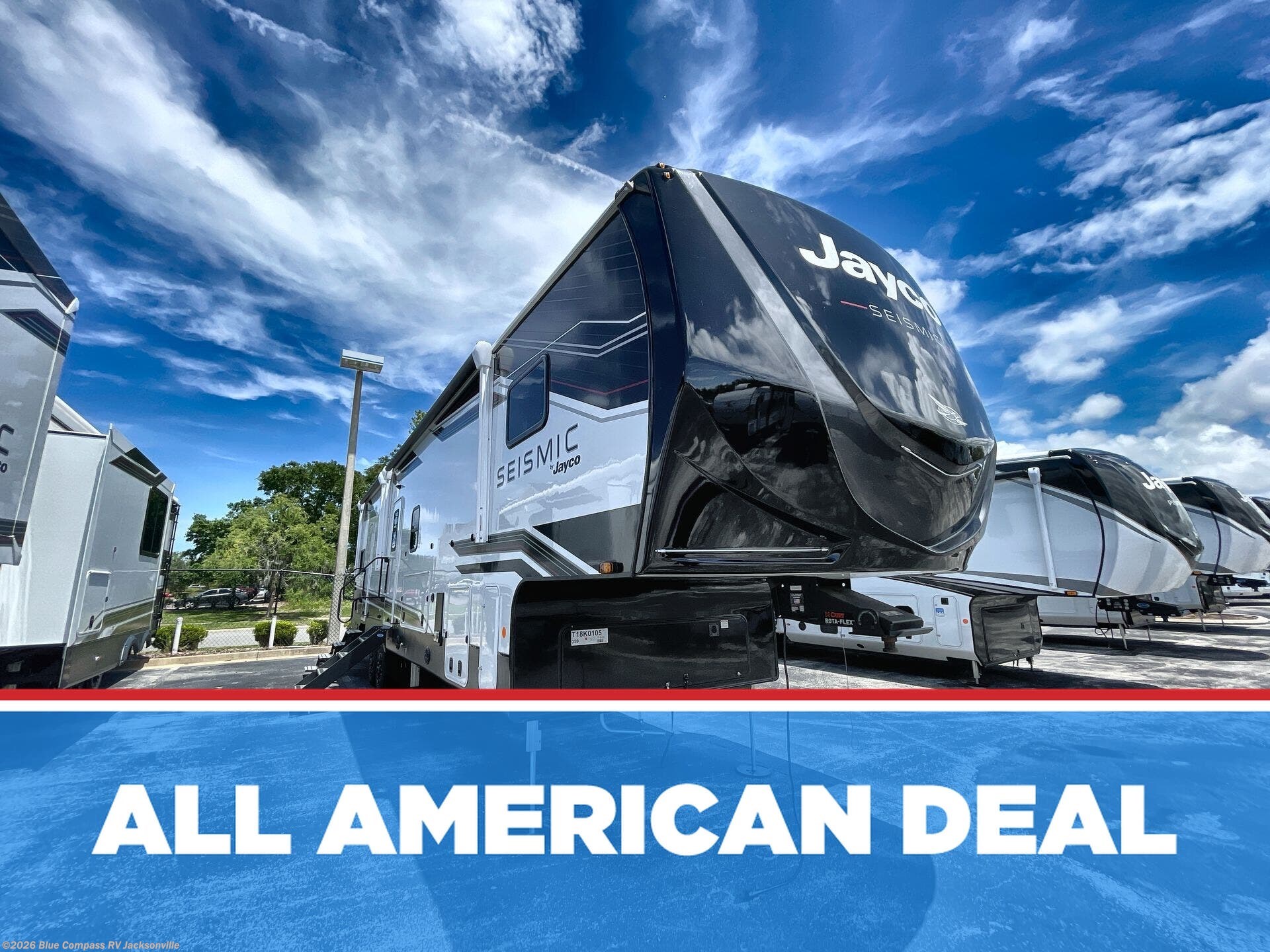 New 2026 Jayco Seismic 359 available in Jacksonville, Florida