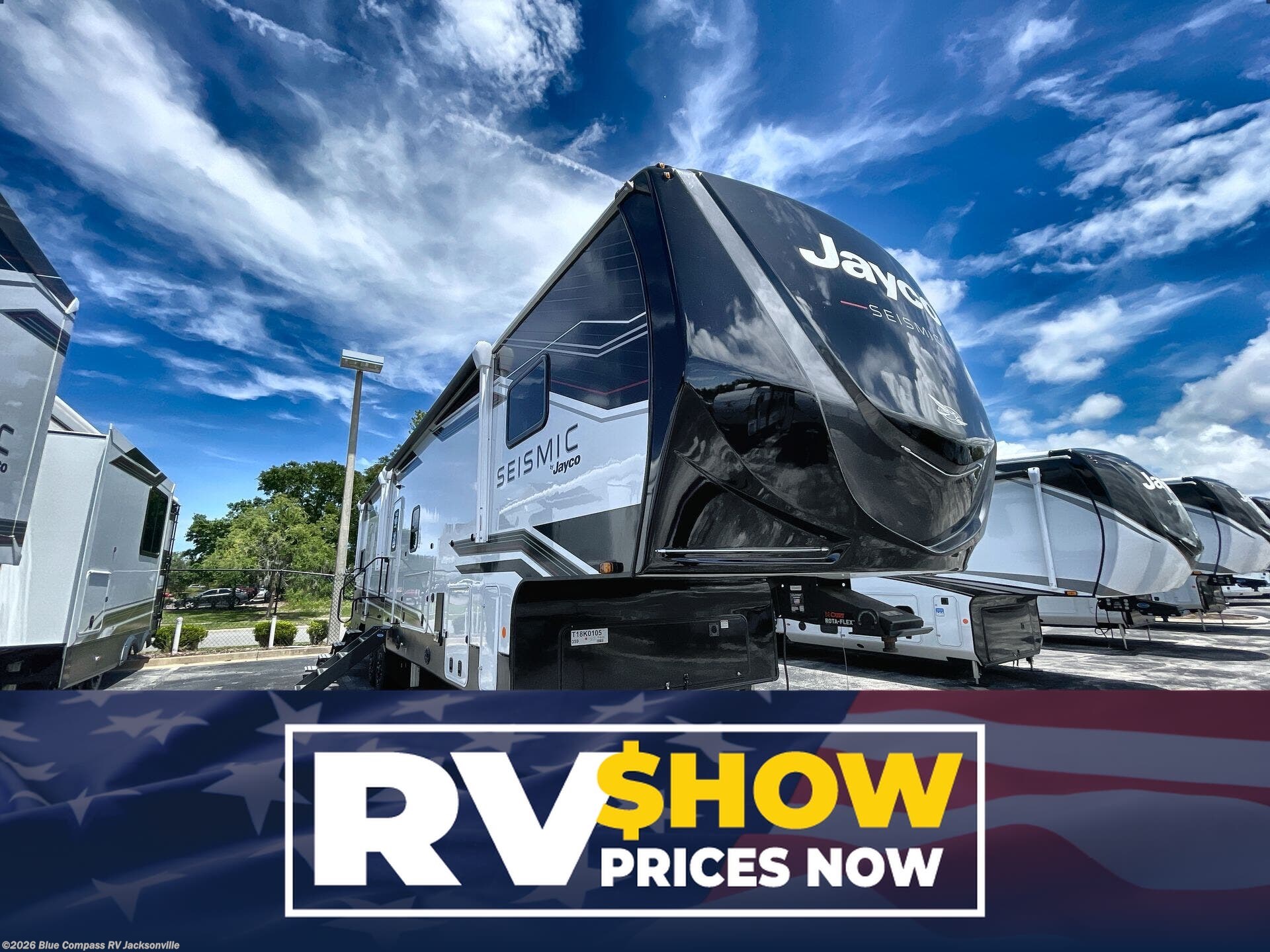 New 2026 Jayco Seismic 359 available in Jacksonville, Florida