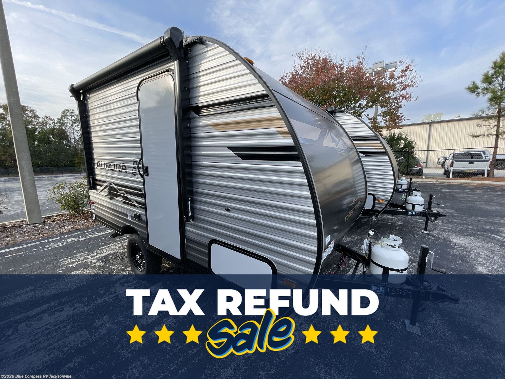 New 2026 Forest River Aurora Light 13RKX available in Jacksonville, Florida