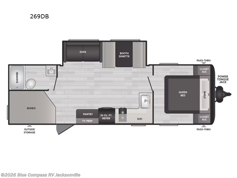 Used 2024 Keystone Hideout Sport 269DB available in Jacksonville, Florida