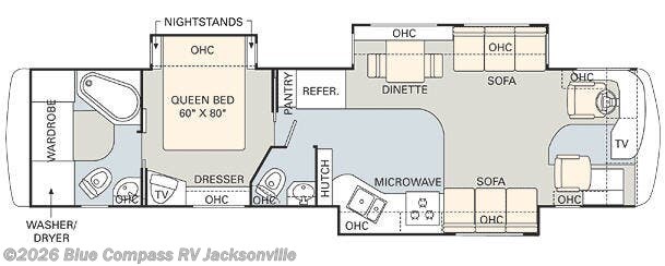 Used 2004 Monaco RV Diplomat 40DST available in Jacksonville, Florida