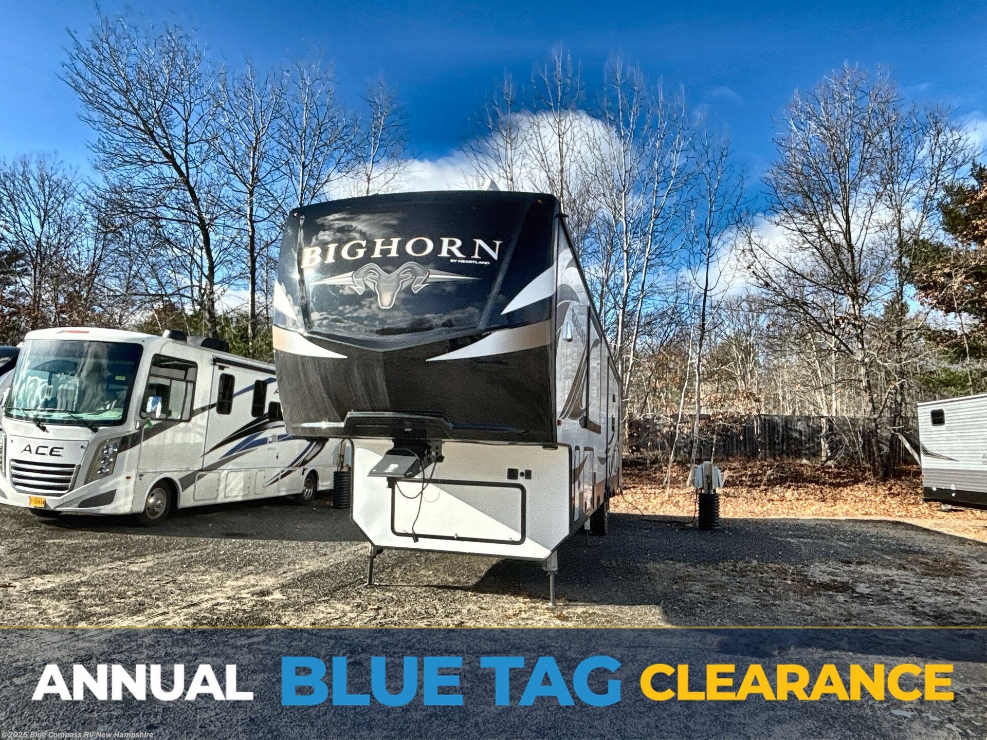 Used 2019 Heartland Bighorn 3870FB available in Epsom, New Hampshire