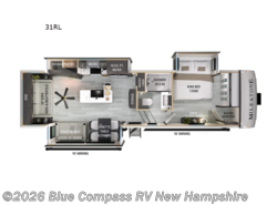 New 2026 Heartland Milestone 31RL available in Epsom, New Hampshire