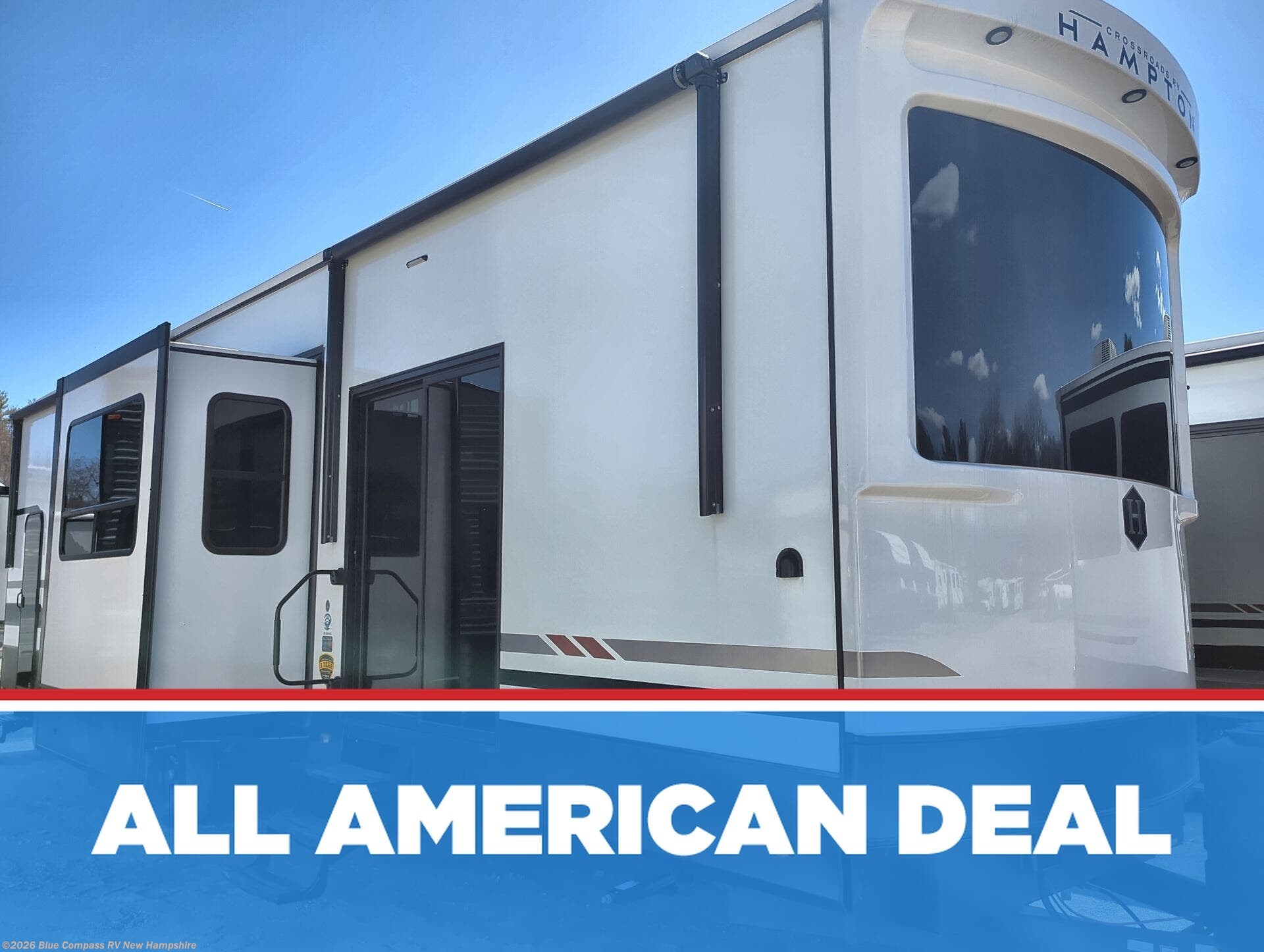 New 2026 CrossRoads Hampton 388FKL available in Epsom, New Hampshire