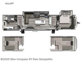 Used 2024 Dutchmen Aspen Trail 421LOFT available in Epsom, New Hampshire