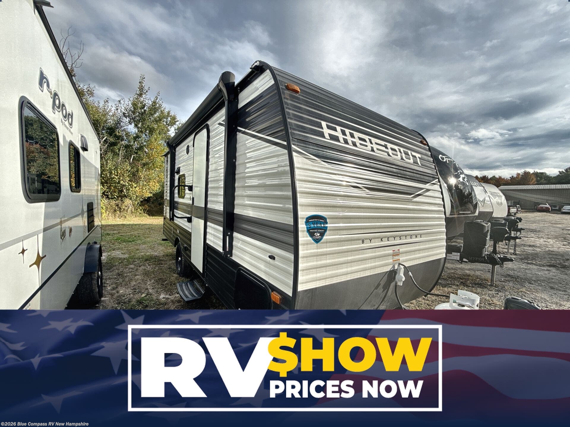 Used 2023 Keystone Hideout Single Axle 175BH available in Epsom, New Hampshire
