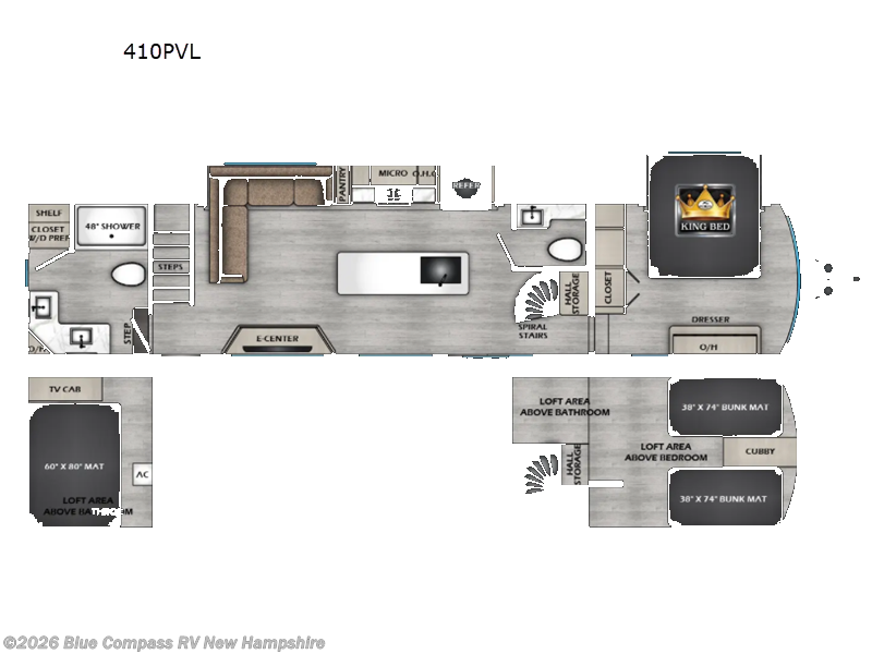 New 2026 CrossRoads Hampton 410PVL available in Epsom, New Hampshire