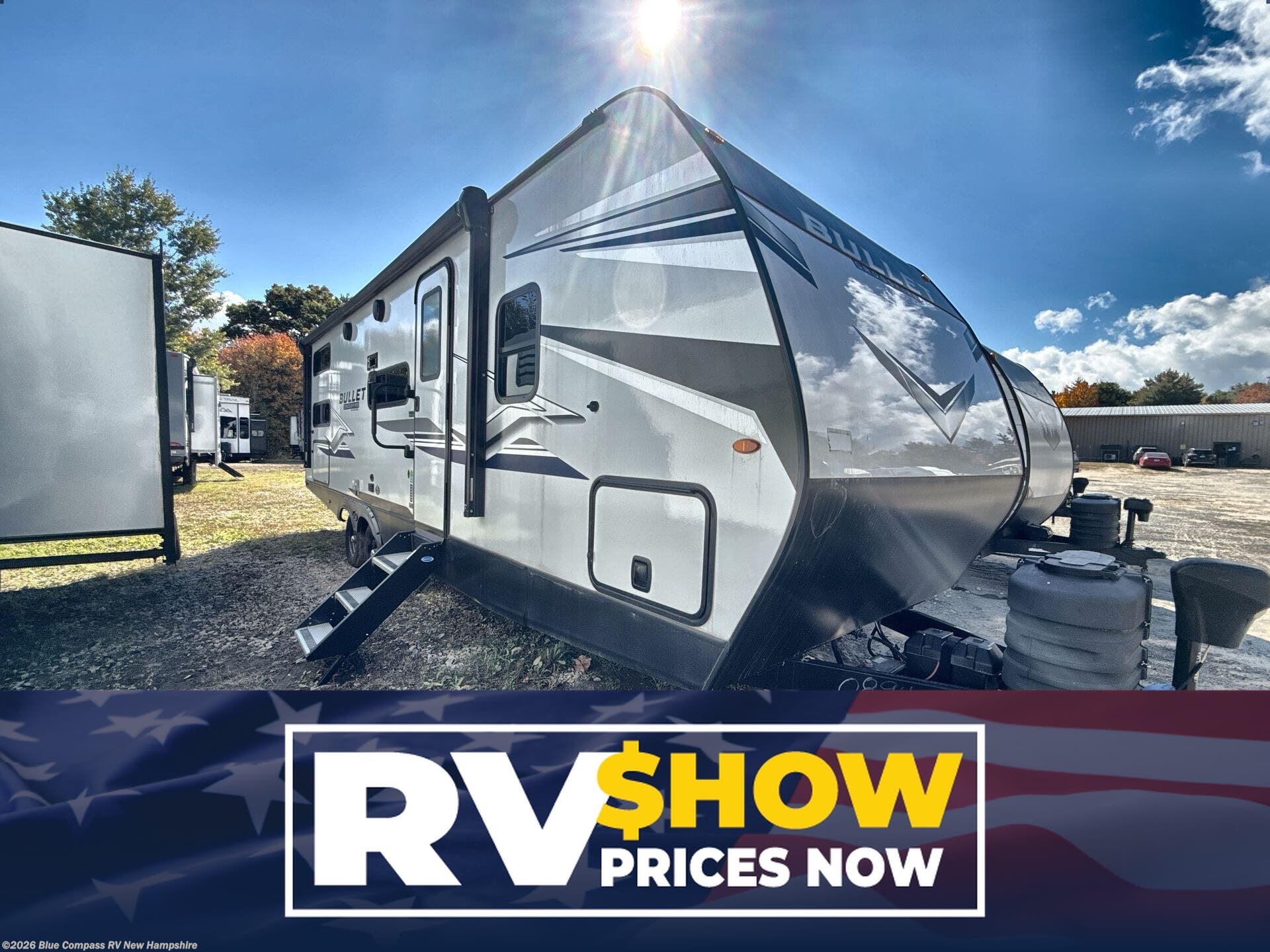 Used 2024 Keystone Bullet Crossfire Double Axle 2680BH available in Epsom, New Hampshire