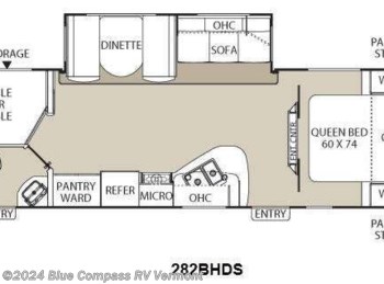 Used 2015 Coachmen Freedom Express 282BHDS available in East Montpelier, Vermont