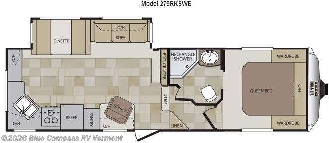 Used 2013 Keystone Cougar Half-Ton Series 279RKSWE available in East Montpelier, Vermont