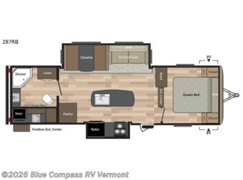 Used 2017 Keystone Springdale 287RB available in East Montpelier, Vermont