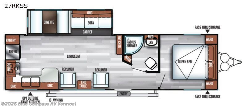 Used 2018 Forest River Salem 27RKSS available in East Montpelier, Vermont