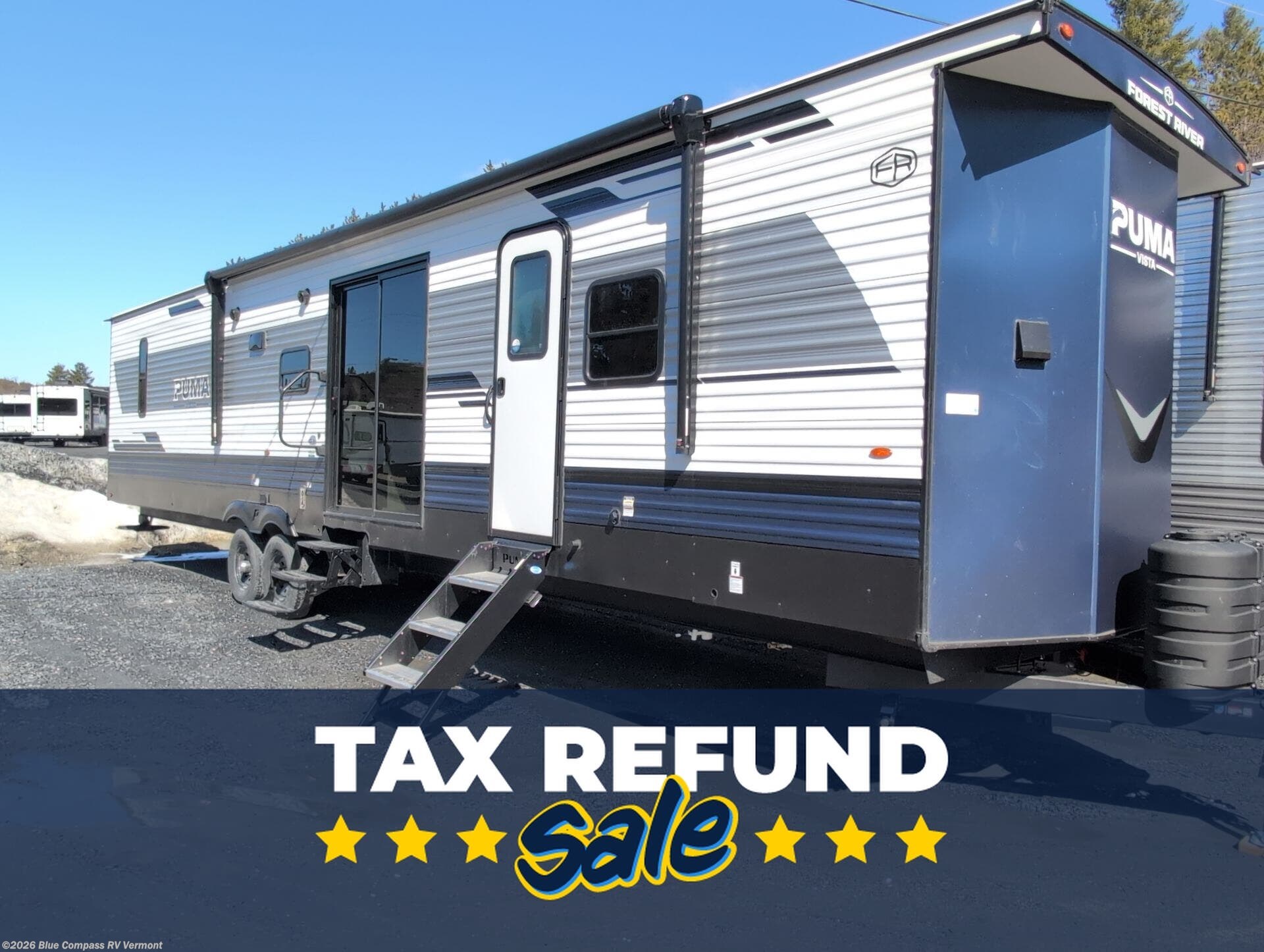 New 2026 Forest River Puma Vista 39DBT available in East Montpelier, Vermont