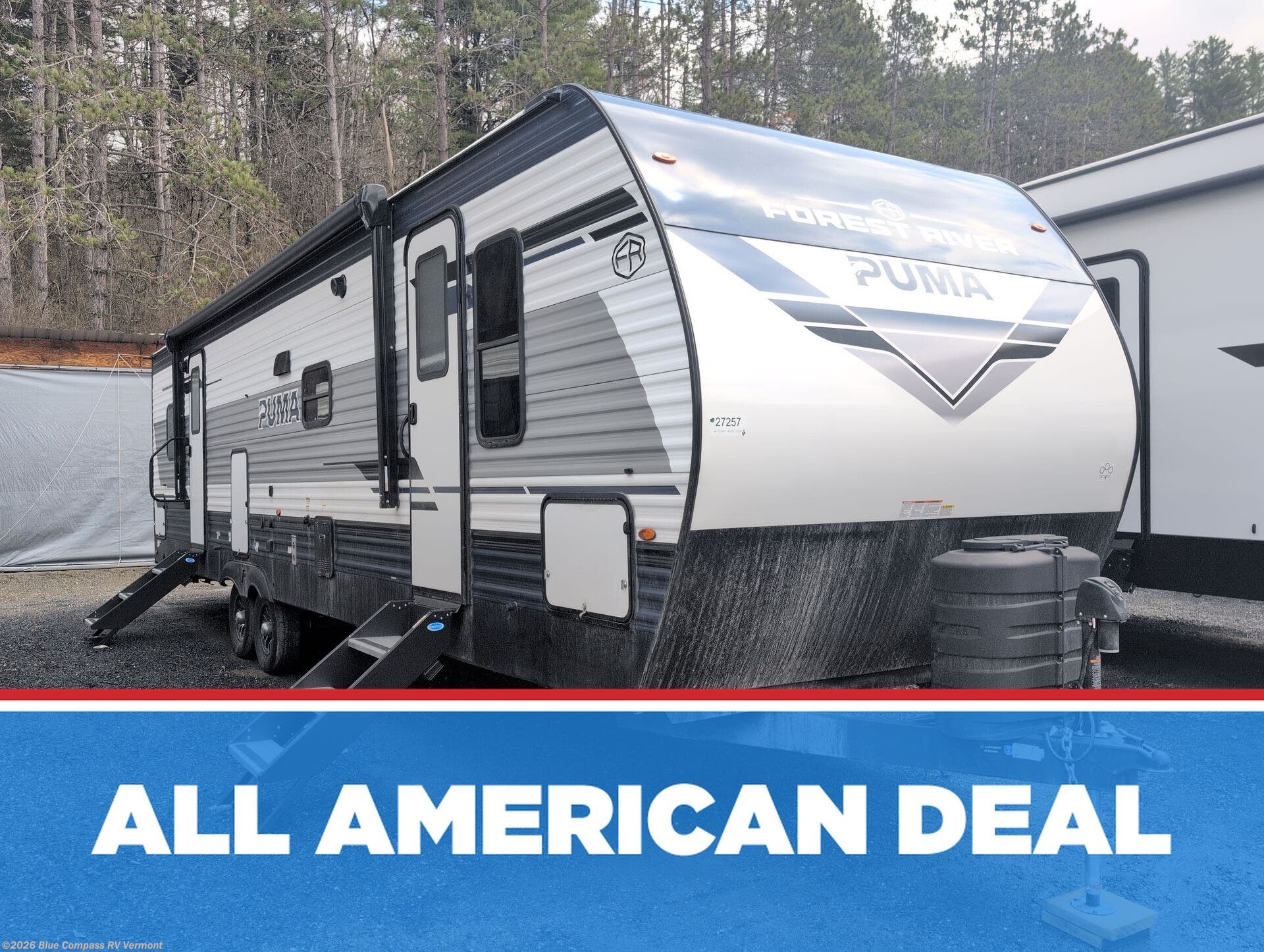 New 2026 Forest River Puma 337BH available in East Montpelier, Vermont