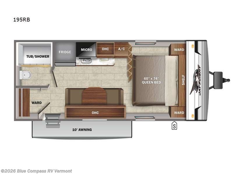Used 2022 Jayco Jay Flight SLX 7 195RB available in East Montpelier, Vermont