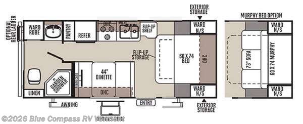 Used 2015 Forest River Rockwood Mini Lite 2304 available in East Montpelier, Vermont