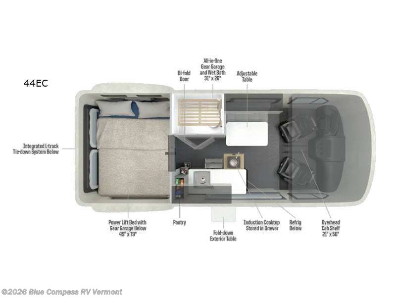 New 2026 Winnebago Revel 44EC available in East Montpelier, Vermont