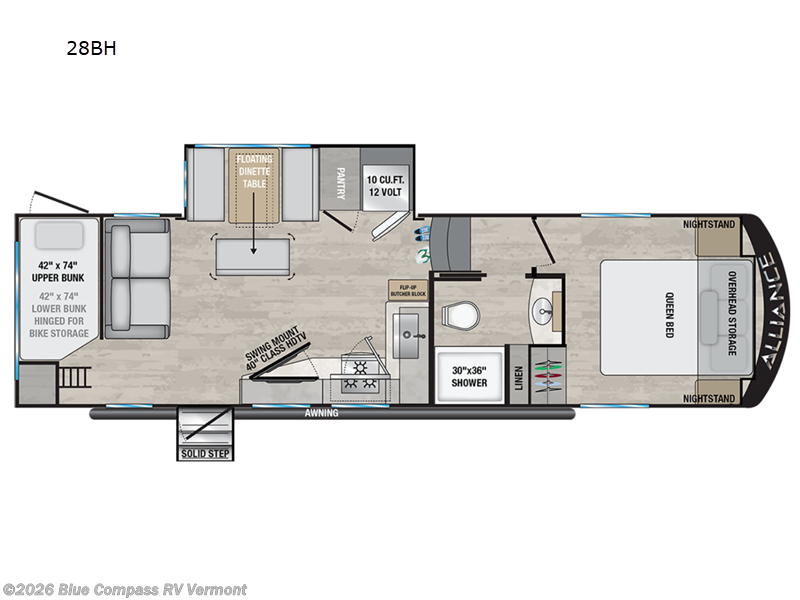 Used 2023 Alliance RV Avenue All-Access 28BH available in East Montpelier, Vermont