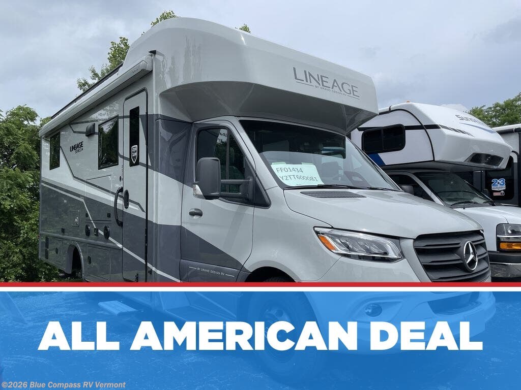New 2027 Grand Design Lineage Series M 25FW available in East Montpelier, Vermont