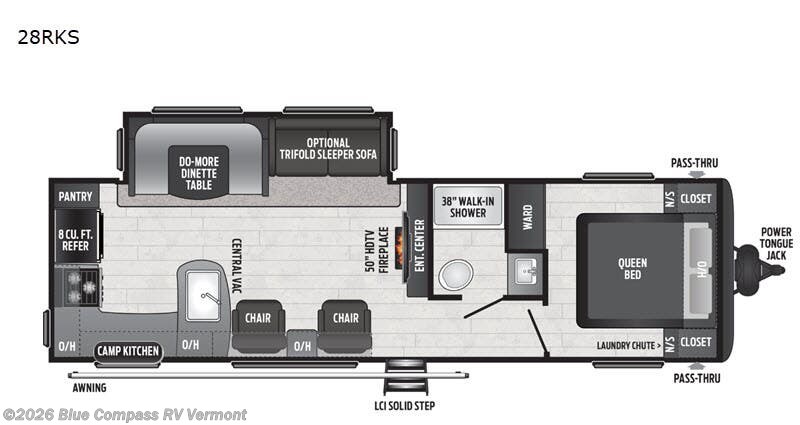 Used 2020 Keystone Hideout 28RKS available in East Montpelier, Vermont