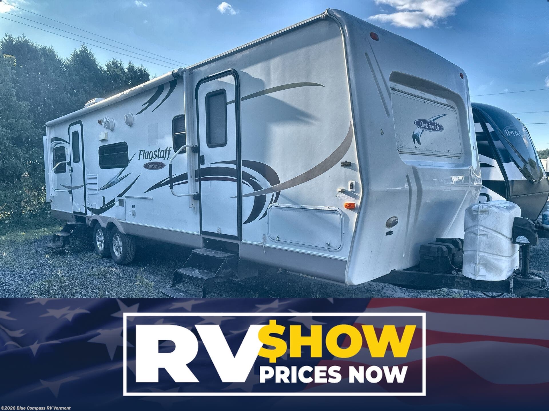 Used 2010  Forest River Flagstaff Classic Super Lite 830RBSS by Forest River from Blue Compass RV Vermont in East Montpelier, VT