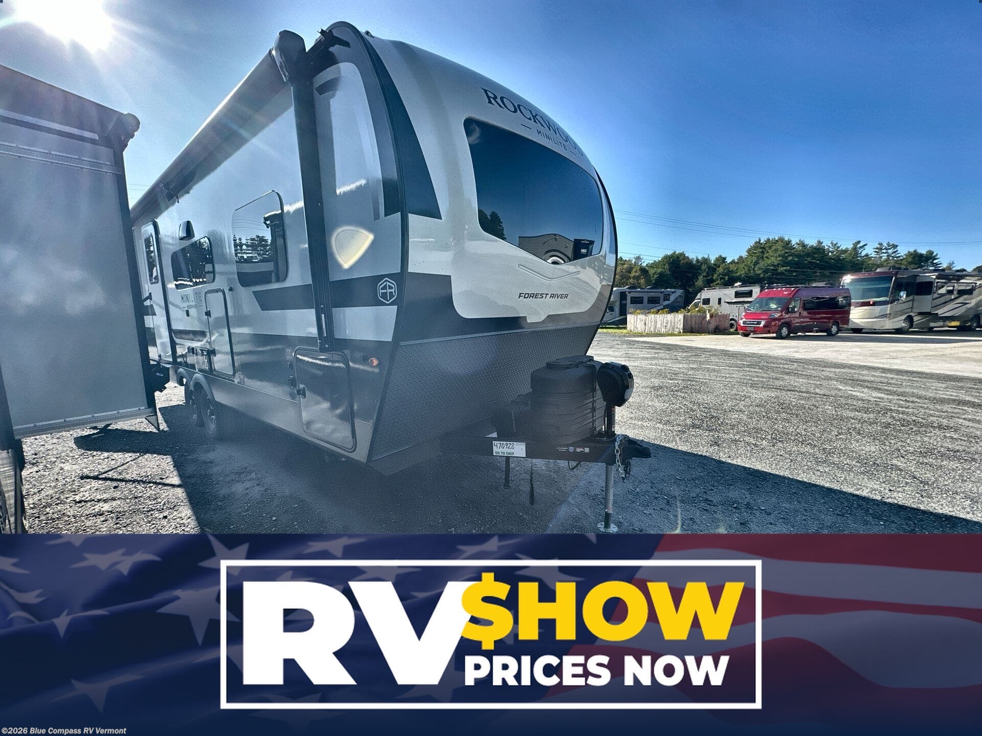 New 2027 Forest River Rockwood Mini Lite 2525RB available in East Montpelier, Vermont