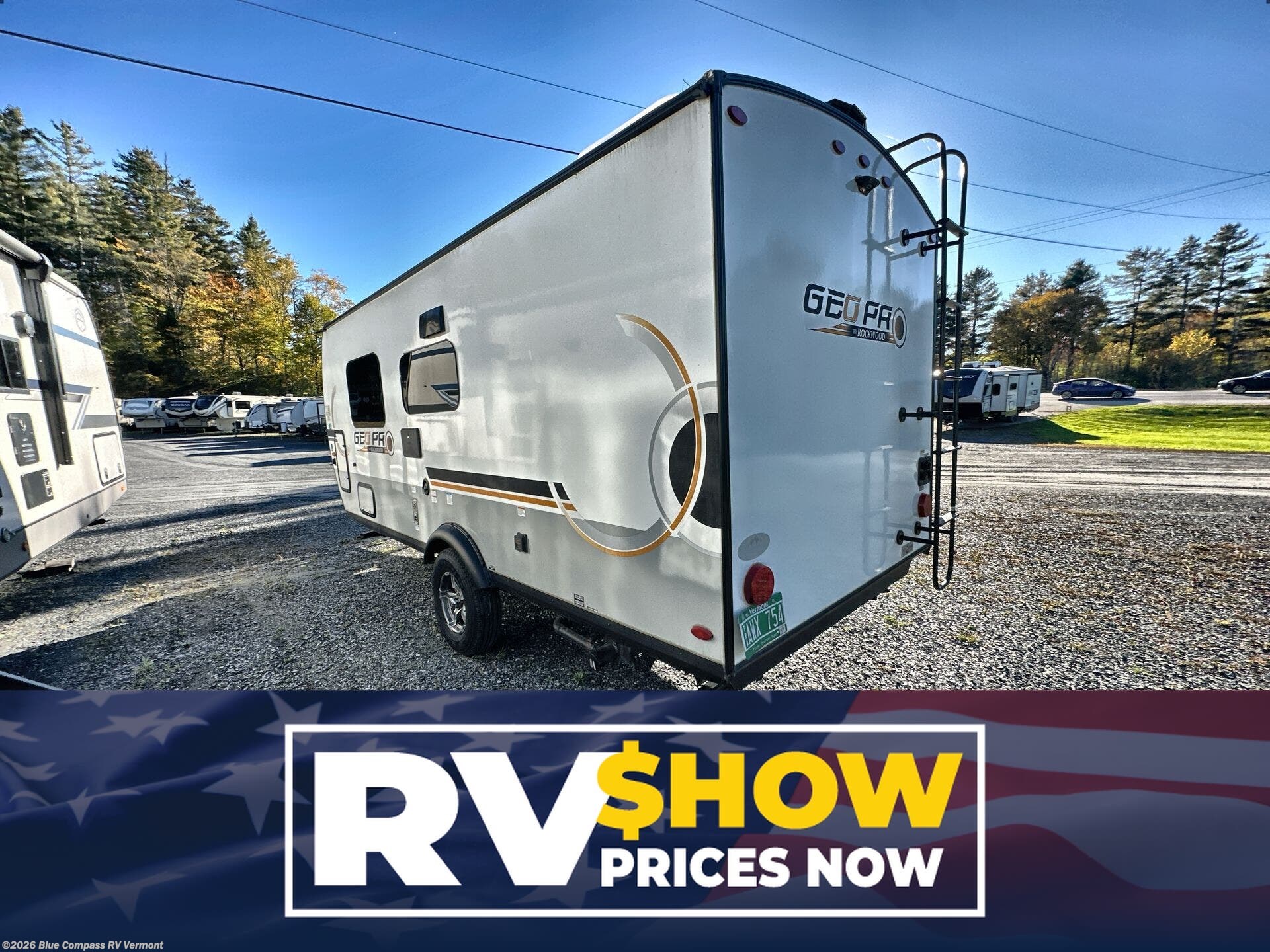 Used 2022 Forest River Rockwood Geo Pro G19FD available in East Montpelier, Vermont