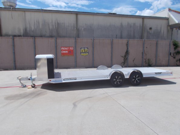 2023 Aluma 8222H-XL Heavy Duty Aluminum Car Hauler Trailer available in Houston, TX