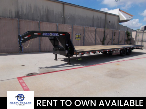 2022 Load Trail 102X36 Hydraulic Dovetail Gooseneck Trailer 25900 available in Houston, TX