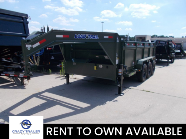 2024 Load Trail 83X16 Tall Sided Gooseneck Dump Trailer 21K GVWR available in Houston, TX