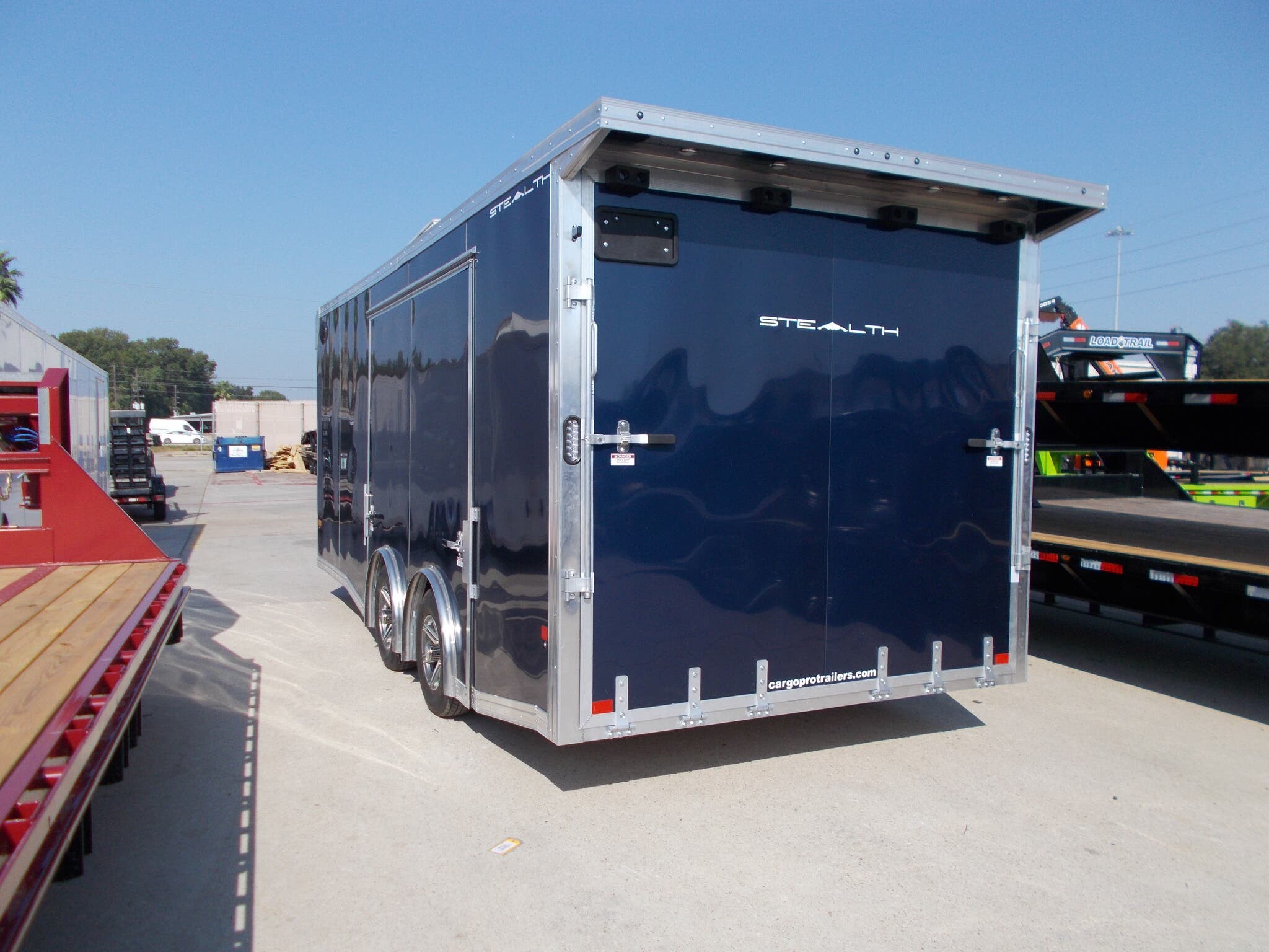 8x20 Cargo Trailer for sale New Stealth 8.5X20 Aluminum Enclosed Car