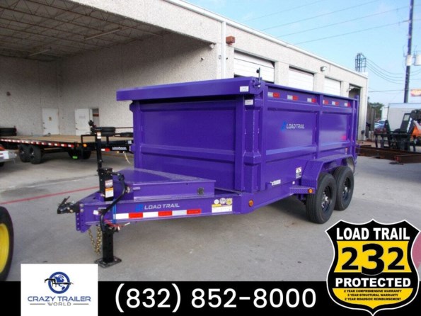 2024 Load Trail DL 83X12X4 High Side Heavy Duty Dump Box Trailer 14K available in Houston, TX