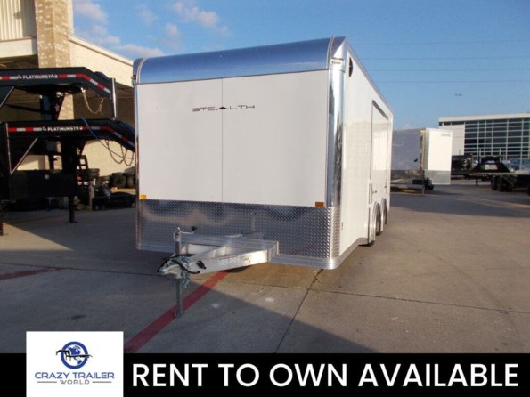 2024 Stealth 8.5X20 Aluminum Enclosed Car Trailer 7K GVWR available in Houston, TX