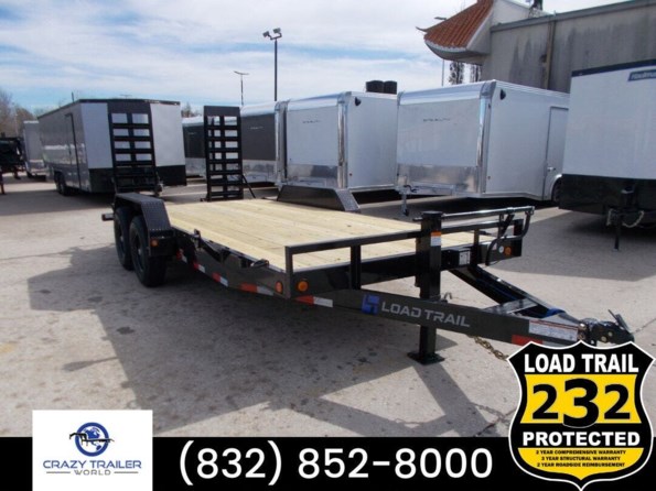 2024 Load Trail CH 83X18 Tandem Axle Equipment Trailer 14K GVWR available in Houston, TX