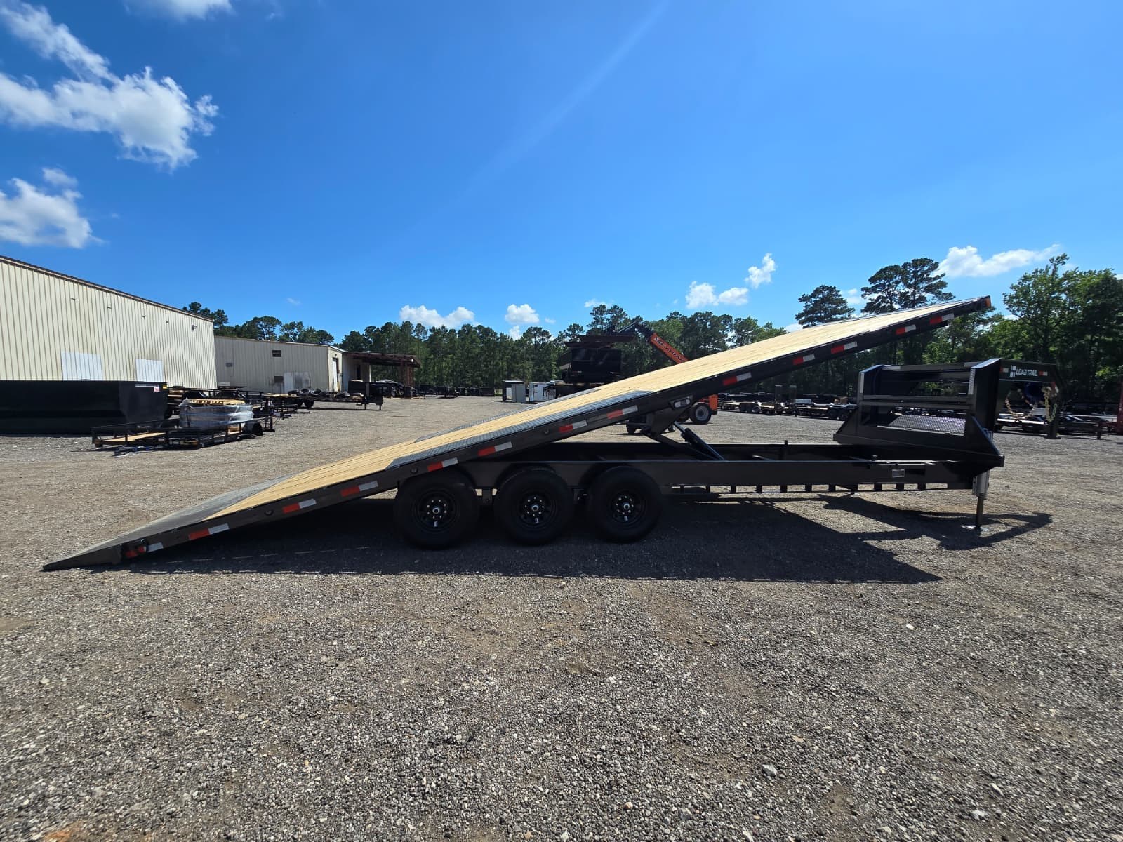 2026 Load Trail GE 102" x 30' Gooseneck Equipment Tilt Deck Trailer