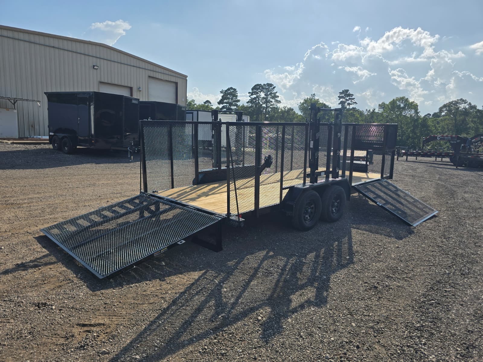 2027 Load Trail LT 83X18 Tandem Axle Landscape Utility Trailer 7K LB